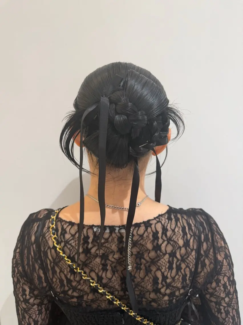 ヘアアレンジ ヘアセット 💫ダブルカラー/ アレンジ/珠季🍀のヘアスタイル