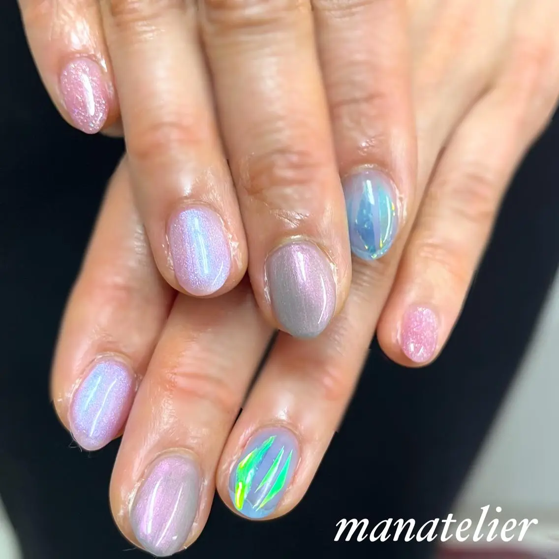 💜ハンド定額デザインシンプル*オフなしの写真