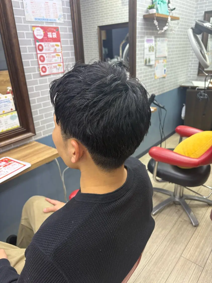 メンズ HITSTUDIO ハルカのヘアスタイル