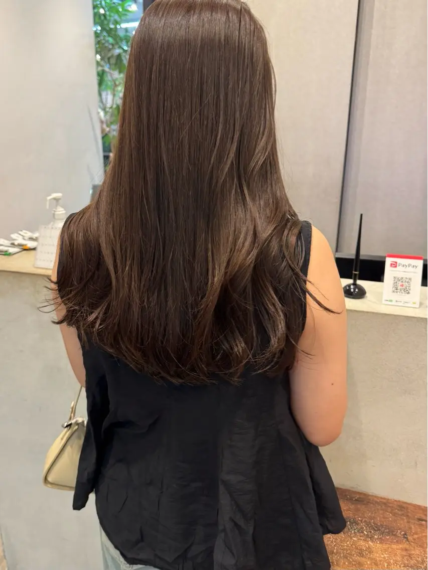 ロング カラー カット ヘアカラー メンズ/パーマ SAYUMI《銀座》のヘアスタイル