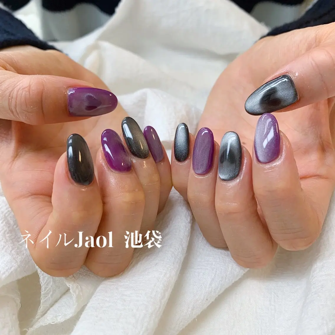 ミディアム ネイルJaol 池袋のネイルデザイン