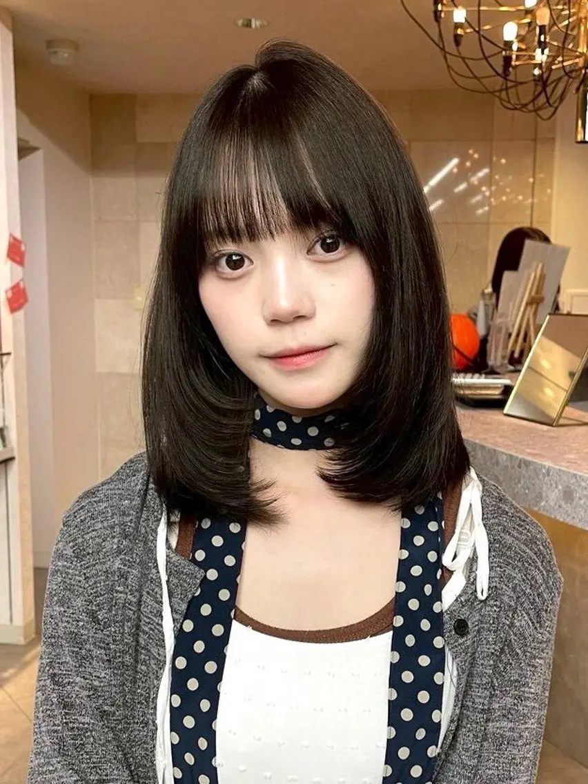 🩵ポイント縮毛矯正🩵前髪＋顔周りの写真