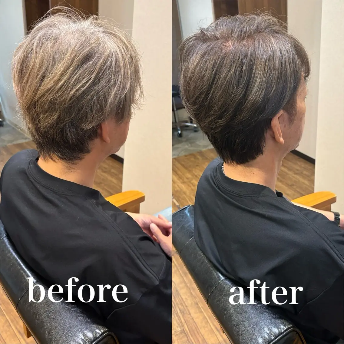 カラー メンズ Fool TAKUMIのヘアスタイル