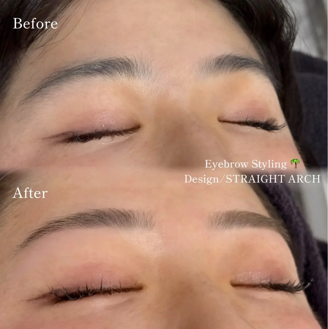メンズ アイブロウ メンズアイブロウ ワックス脱毛 眉カット その他(アイブロウ) H eyelash⠀ Yuna 𓆉‎⋆˙のマツエク・マツパデザイン