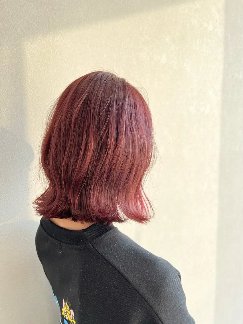 ショート ヘアカラー 土田 紘太のヘアスタイル
