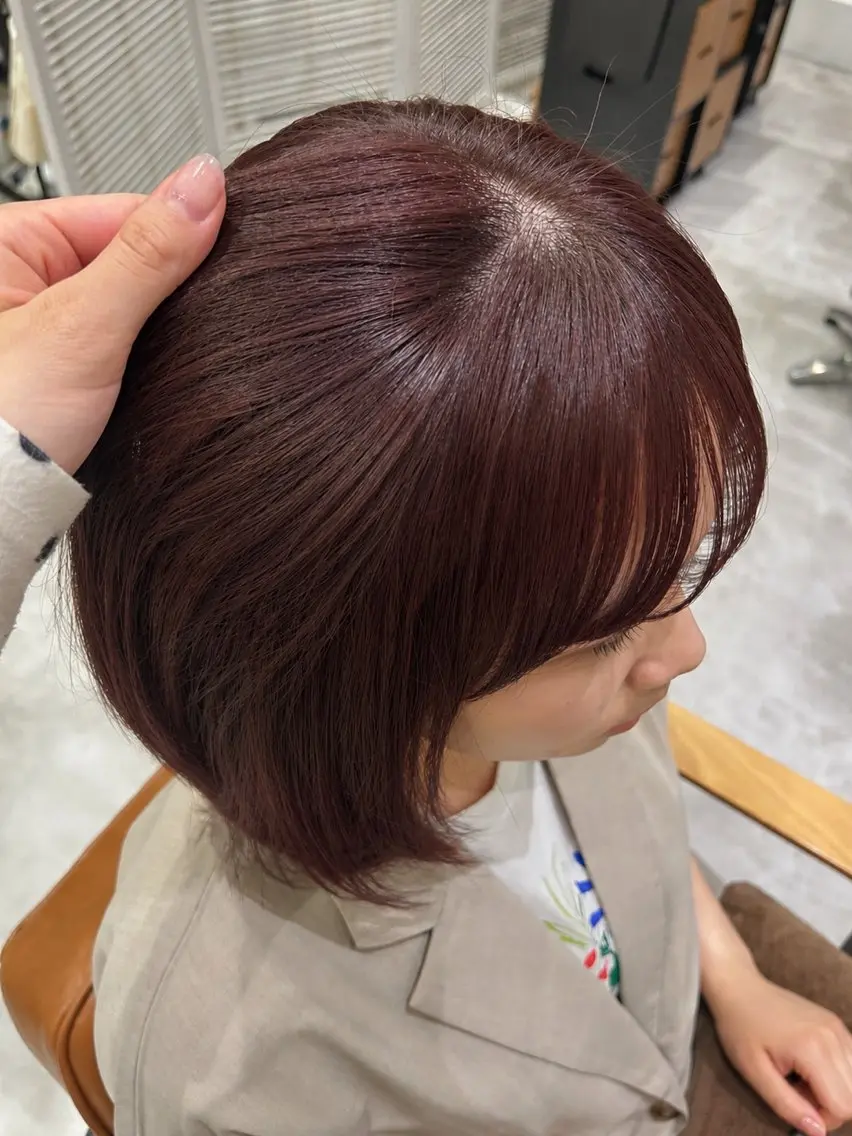 カラー ヘアカラー トリートメント 可愛いを仕込む🩰 透明感ヘア／海琴のヘアスタイル