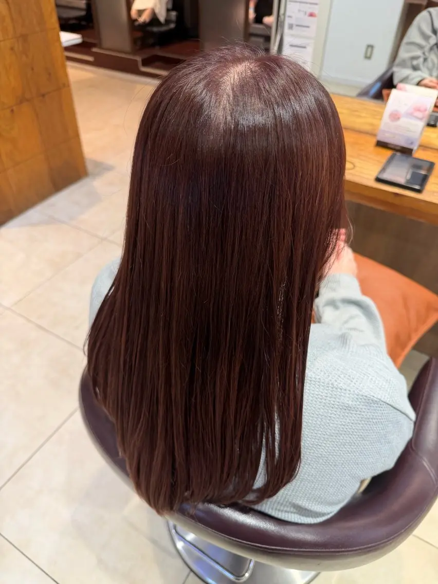 ロング カラー ヘアカラー ミゾエ ミレイ/ 大井町 モデル募集中のヘアスタイル