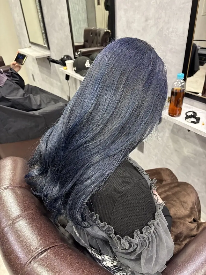 ロング カラー カット ヘアカラー トリートメント 池袋/カラー特化🎨 ロング料金なし🩵のヘアスタイル