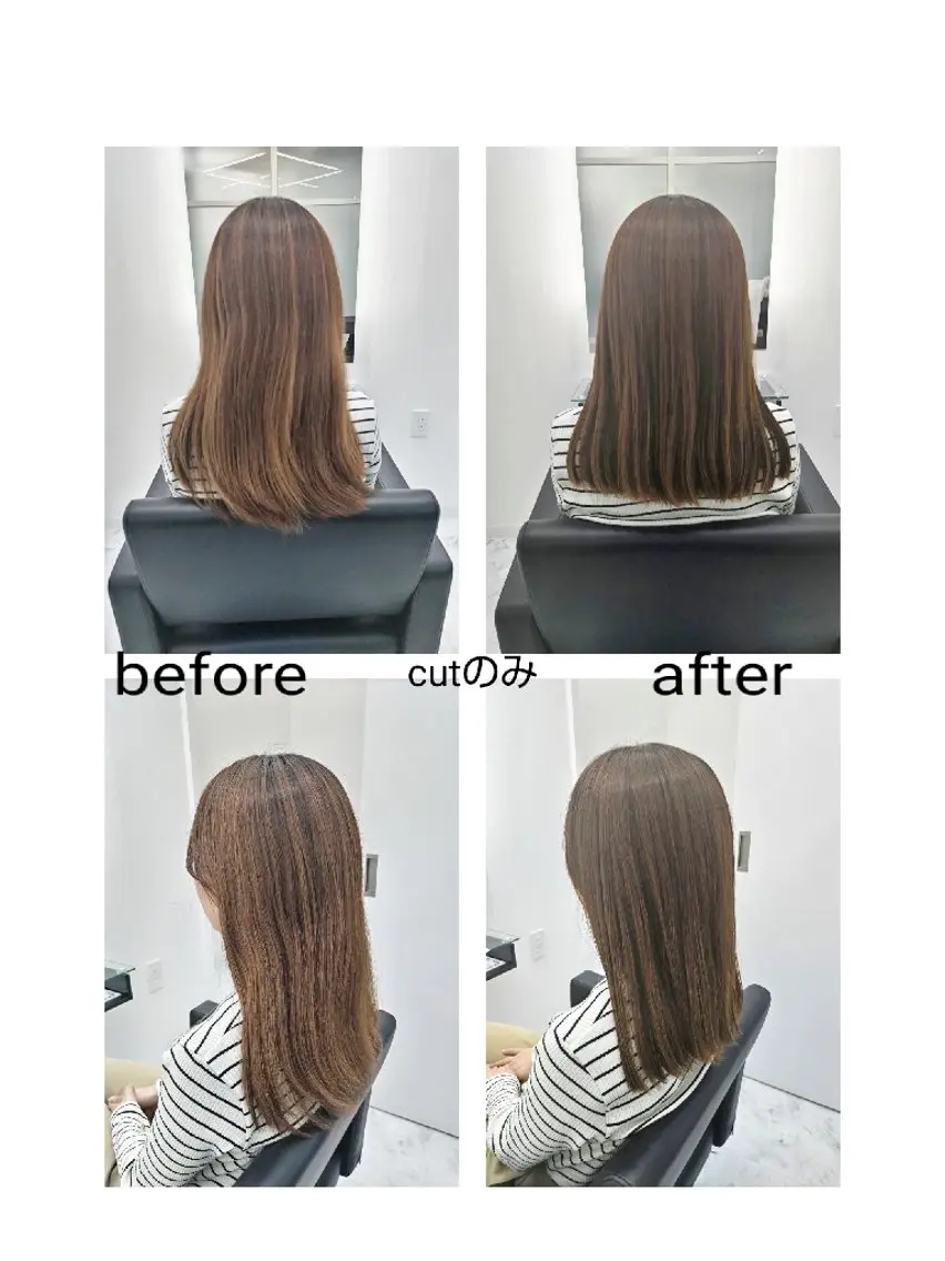 ロング 顔周りカット ロング 🌌髪質改善特化🌌 美髪💎齋藤玲子のヘアスタイル