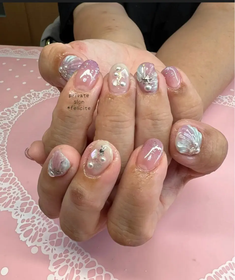 ネイル ハンドネイル 早川 真理のネイルデザイン