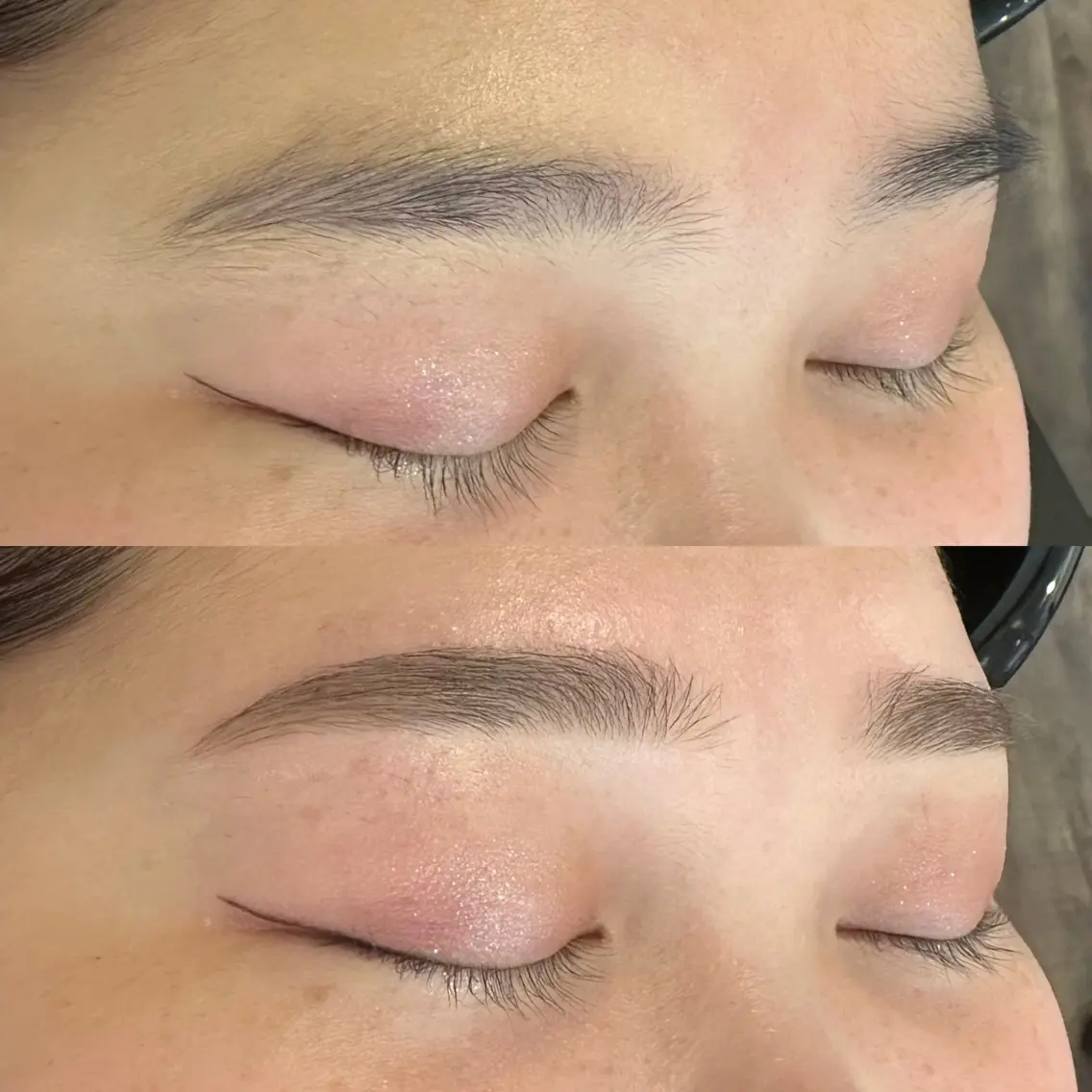 アイブロウ ワックス脱毛 眉カット pep natsumiのヘアスタイル