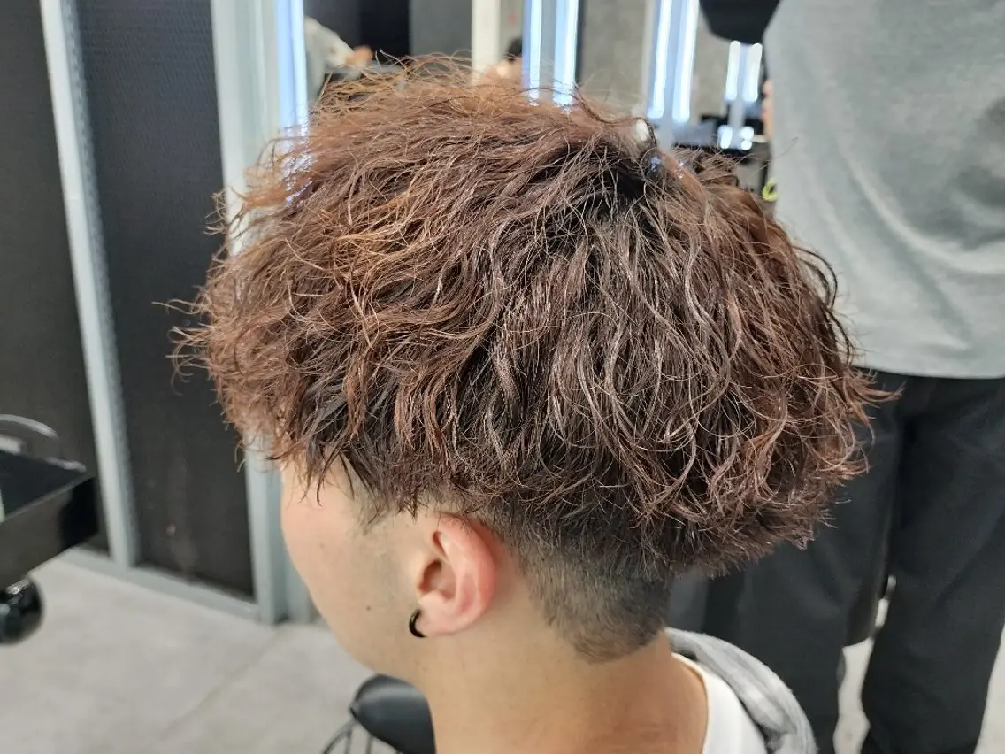メンズ パーマ カット パーマ 🔥メンズ︎特化🔥 遠藤楓伽のヘアスタイル