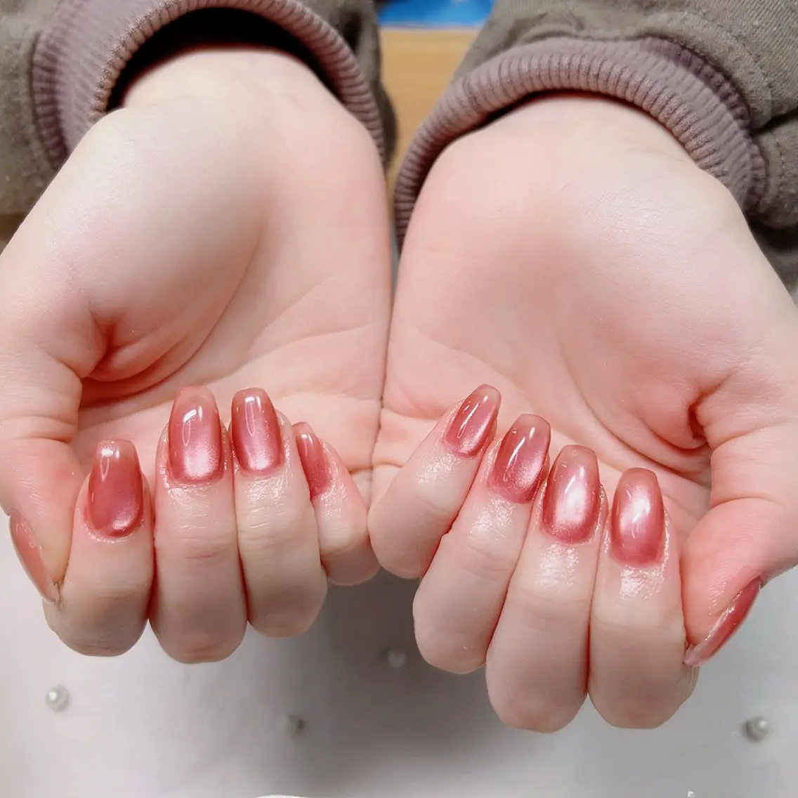 ネイル キラキラネイル マグネットネイル ハンドネイル Cute Tips nailのネイルデザイン