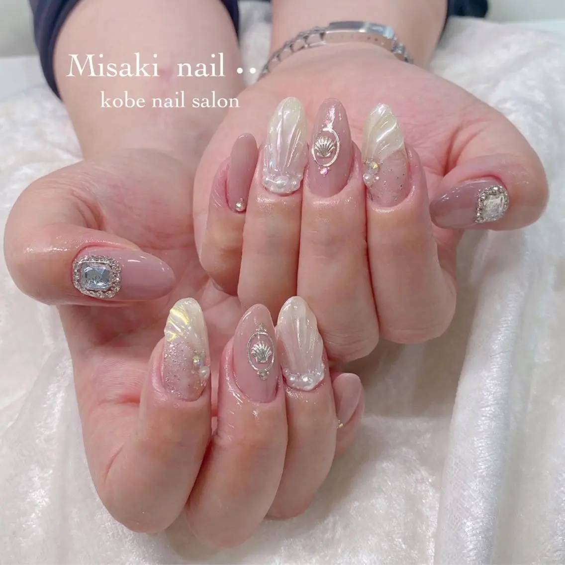 ネイル 韓国ネイル ワンホンネイル ハンドネイル nailsalon miinailsのネイルデザイン
