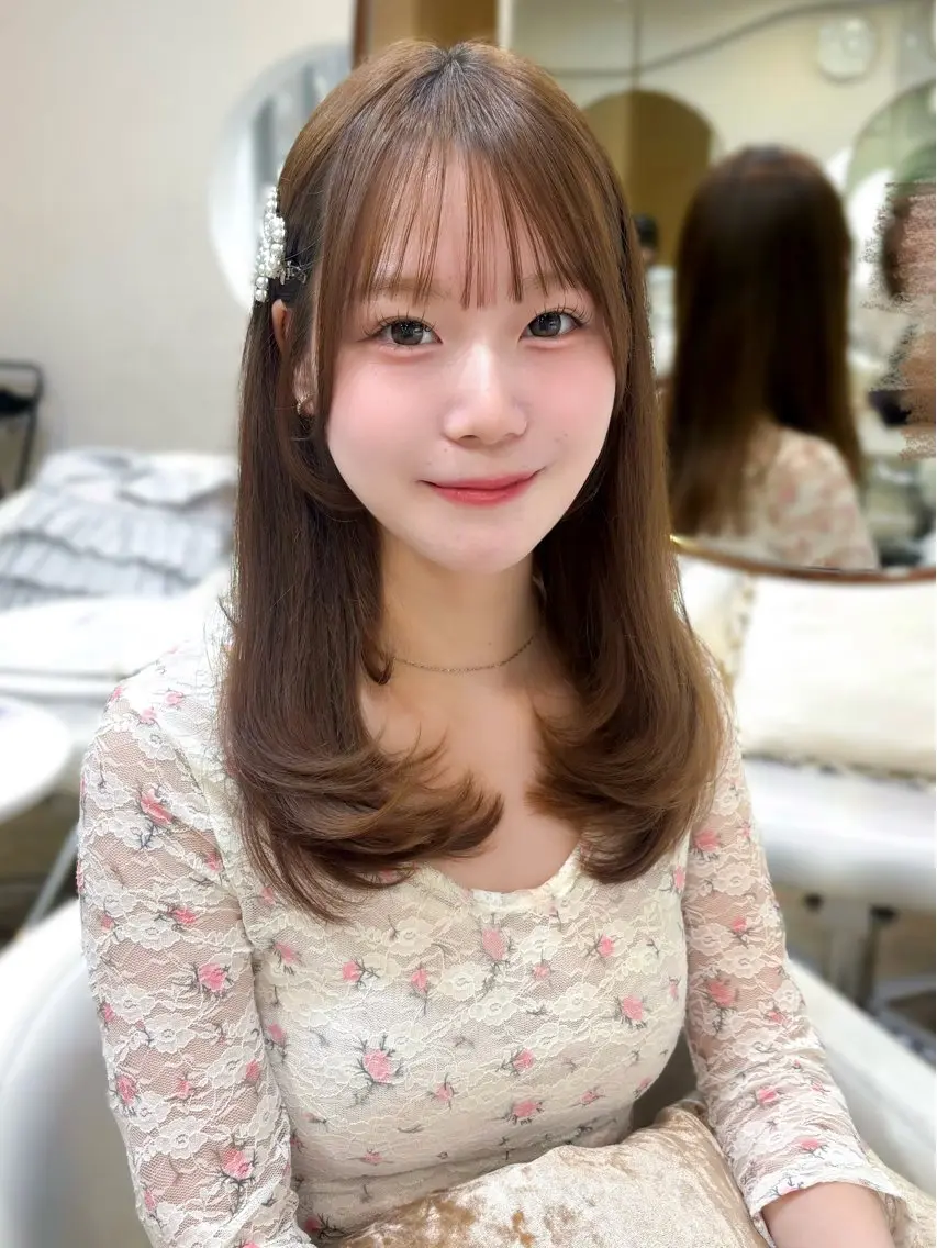 セミロング アイドル♡ガーリー 🎀ꜱᴜᴢᴜɴᴇ🎀のヘアスタイル
