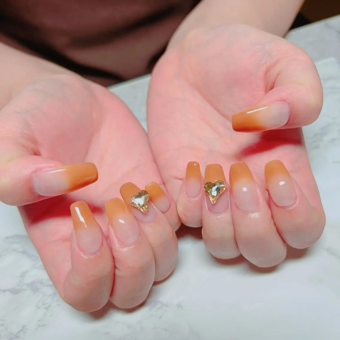 ネイル グラデーション ハンドネイル たきぐち みちこのネイルデザイン