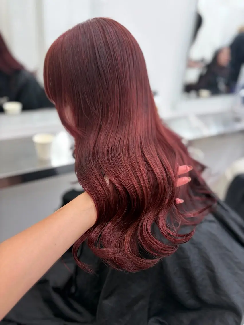 ロング 🍒韓国暖色ヘア NO.1🍒🪽のヘアスタイル