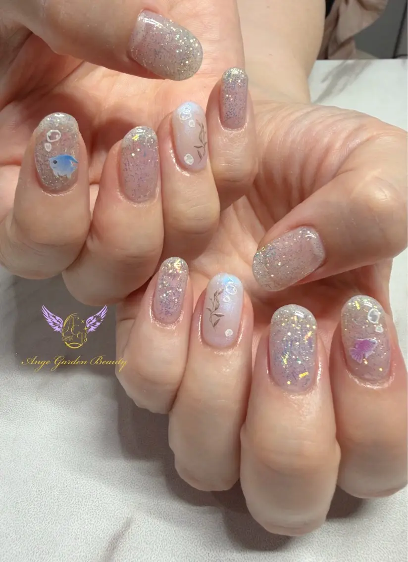 ネイル ハンドネイル AngeGarden Beautymihoのネイルデザイン