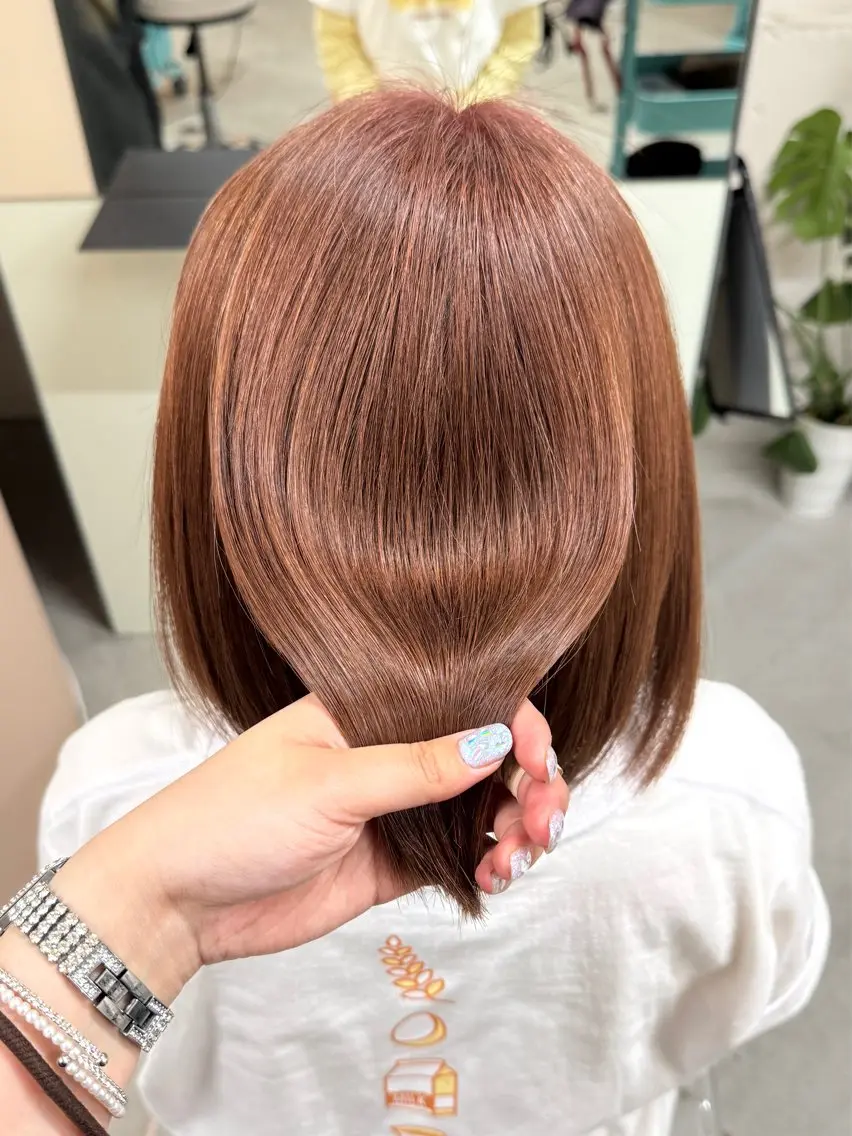 【ご新規様価格🍀】【カラー迷ったらコレ✨️】艶color × 3step treatmentの写真