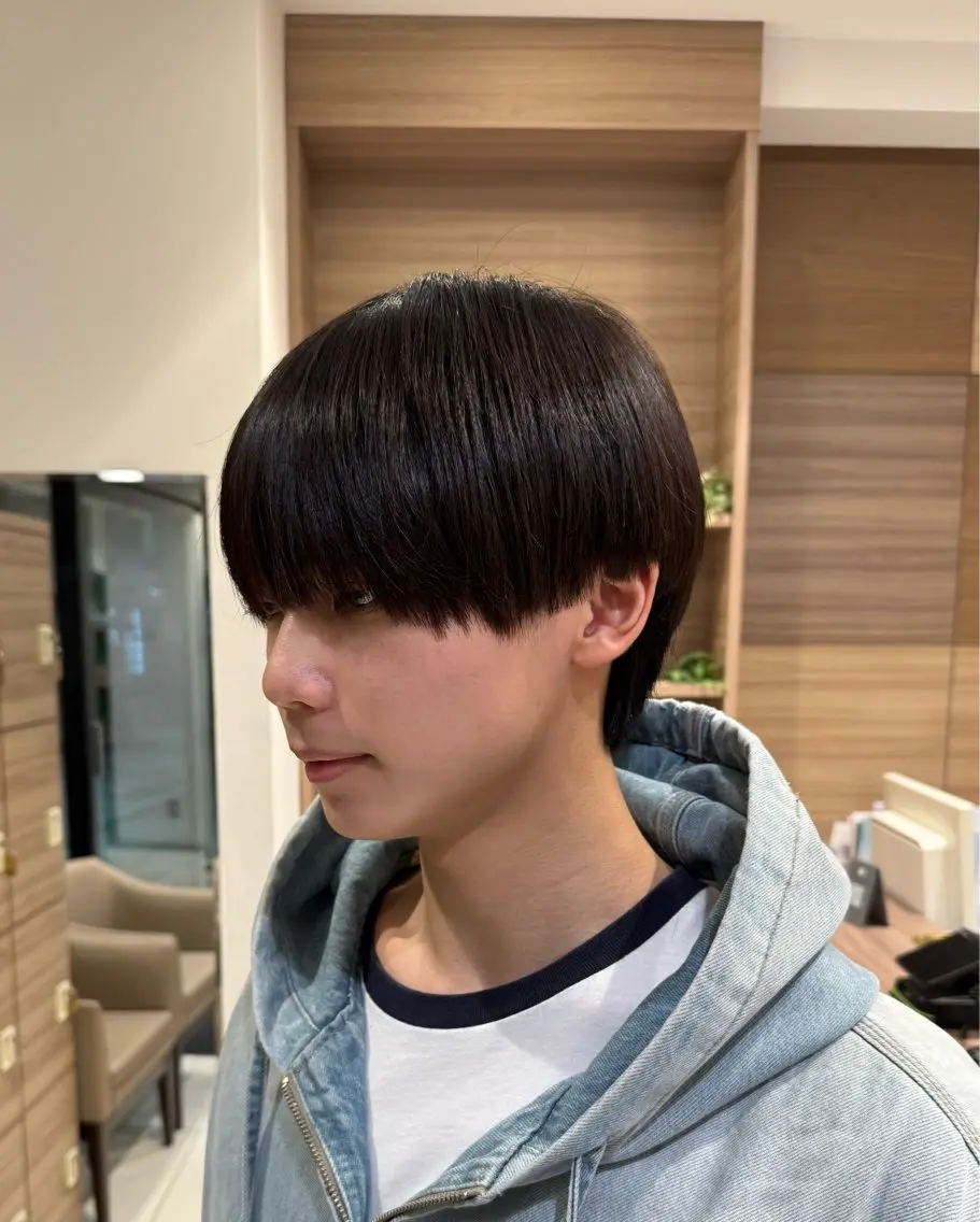 【梅雨時期限定クーポン☔️】メンズカット💇‍♂️＋韓国風🇰🇷縮毛矯正🫧の写真