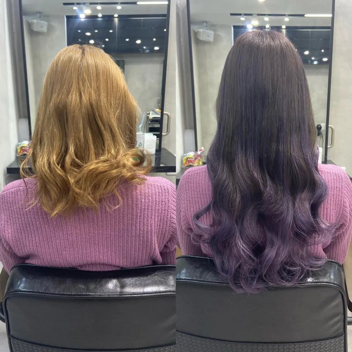 ロング カラー ヘアアレンジ シールエクステ ダブルカラー グラデーションカラー ハイライトカラー インナーカラー ar+ ❤︎ maiのヘアスタイル