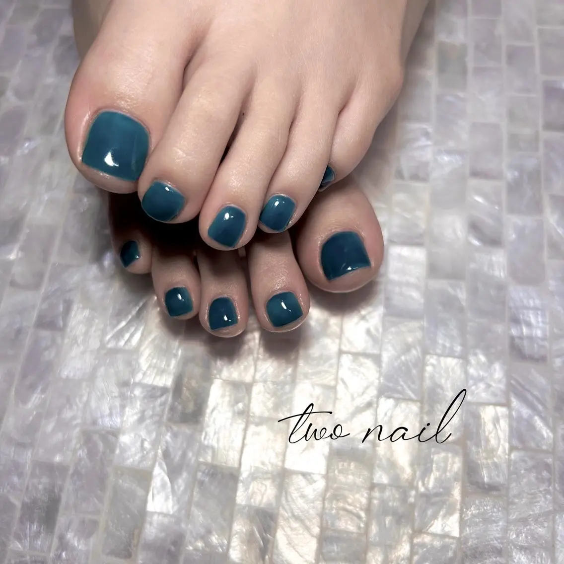 ネイル アートネイル フットネイル ハート ニュアンスネイル オフィスネイル フットネイル two nailのネイルデザイン