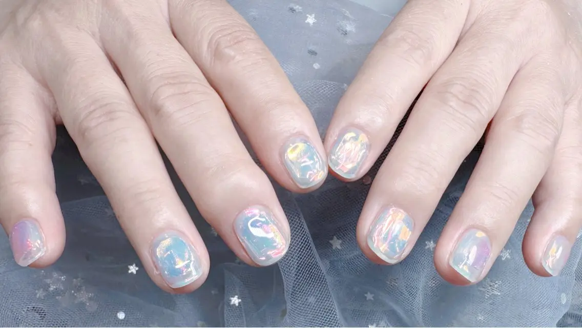 ネイル 氷ネイル・うるうるネイル ハンドネイル Nail Salon J.Cのネイルデザイン