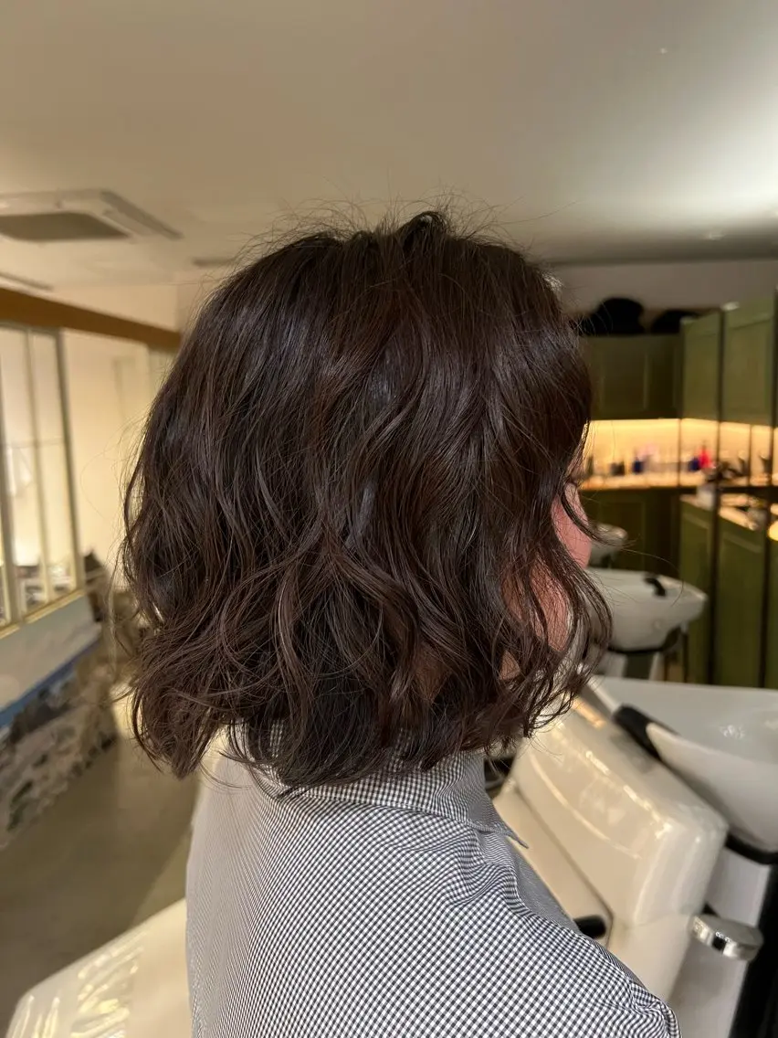 💞ニュアンスパーマ💞【パーマ➕シャンプーブロー】トリートメント付き🌟の写真