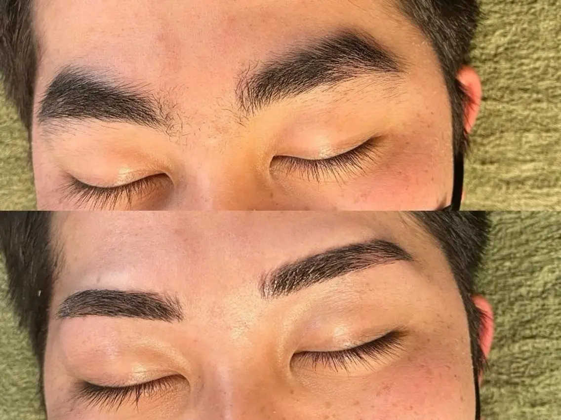 アイブロウ 眉毛ワックス脱毛 ワックス脱毛 シードリン 府内店 小波のヘアスタイル