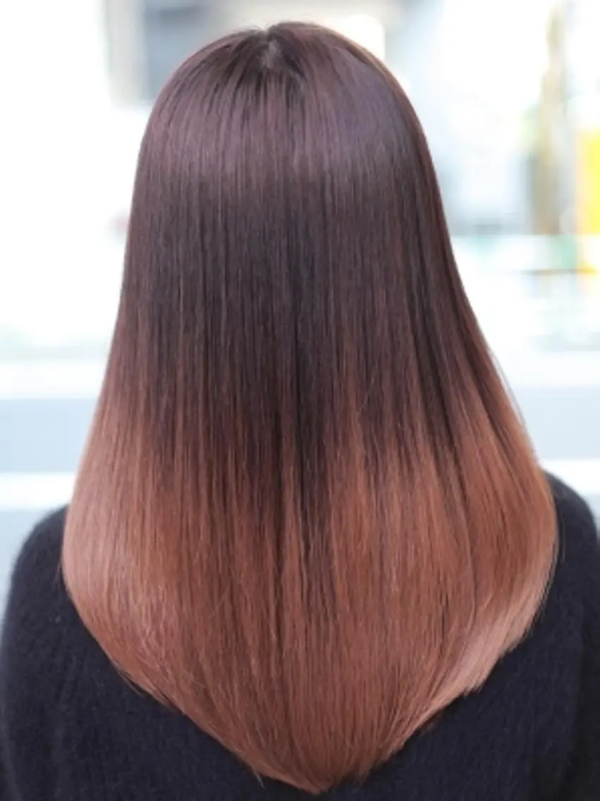 サイエンスアクアor酸熱トリートメント＆ナチュラル縮毛矯正ストレート＆カット✨👩✨✨【¥29700】の写真