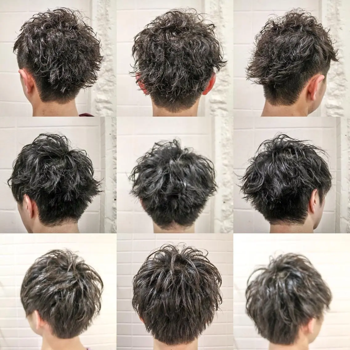 ショート カラー パーマ メンズ 看板犬がお出迎え◎ 初めてでも安心◎のヘアスタイル
