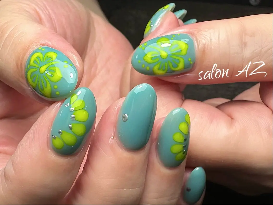 ネイル オフィスネイル ハンドネイル salon AZのネイルデザイン