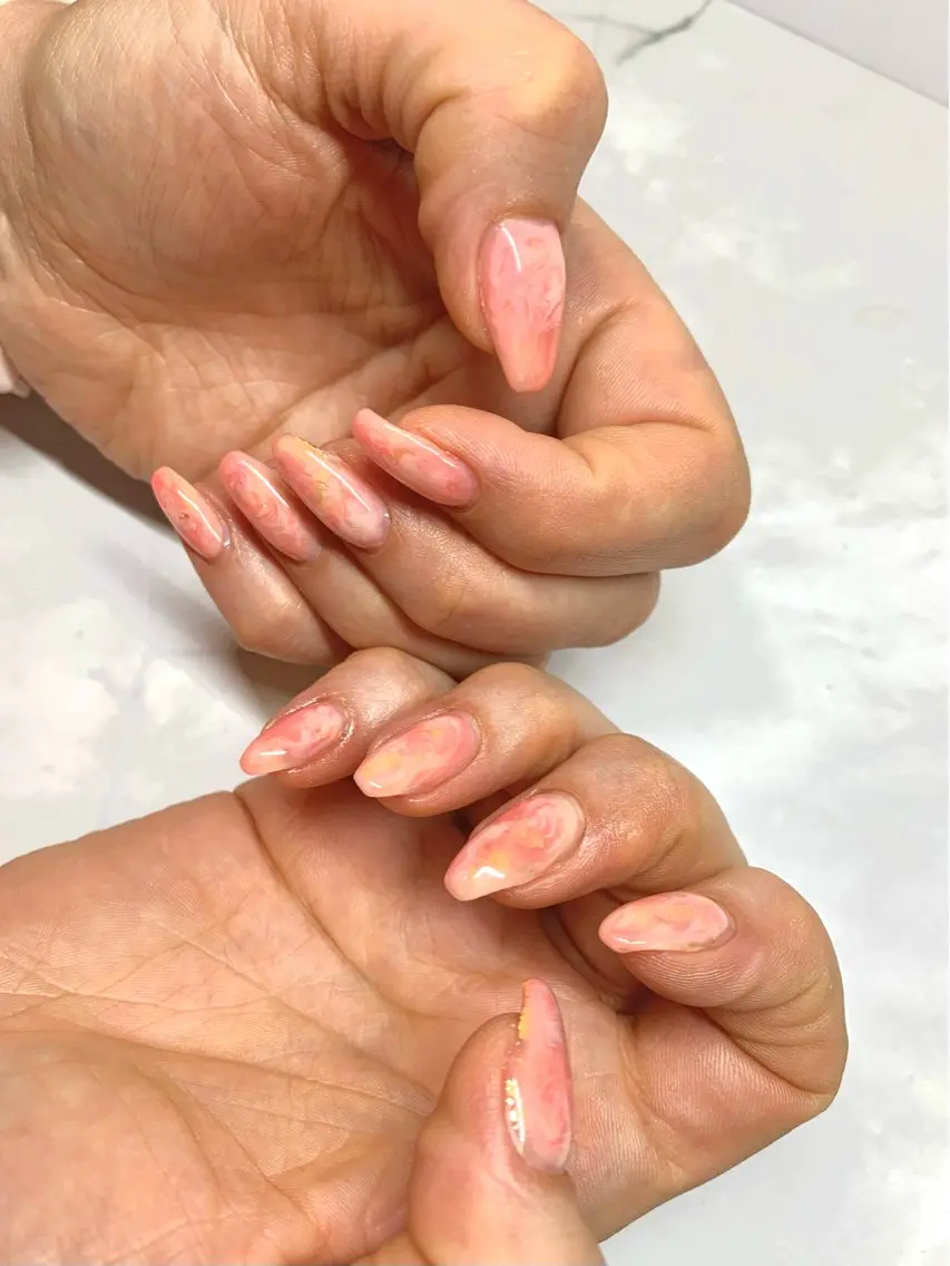 ネイル ニュアンスネイル 百瀬 直美のネイルデザイン