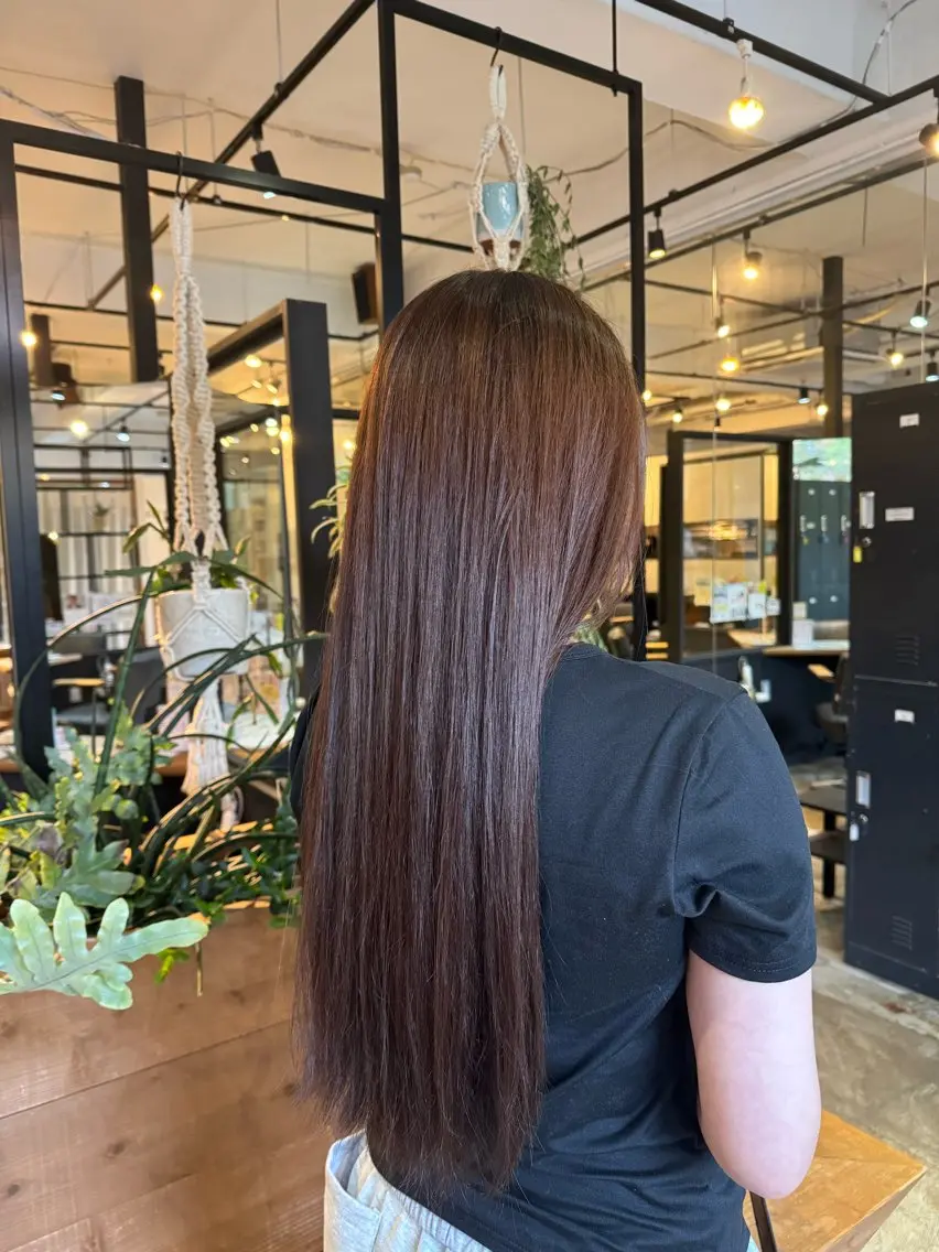 ロング ヘアカラー ✨️FERIA桃山台 💗✄🦋谷尾大華のヘアスタイル