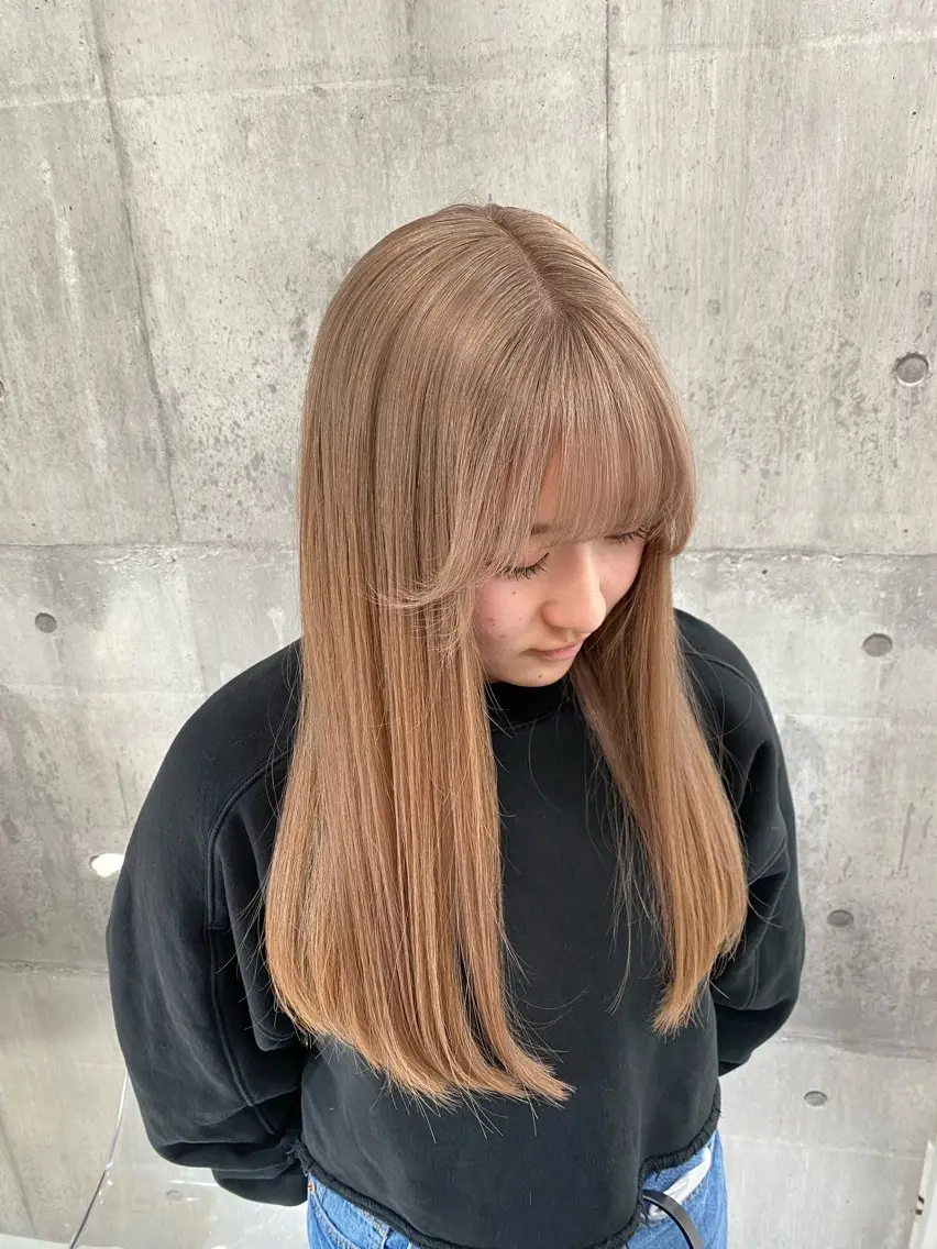 ロング カラー ヘアアレンジ メンズ ヘアカラー 🌈【🎀ヘアデザイ ナー🎀】✨ノン✨のヘアスタイル