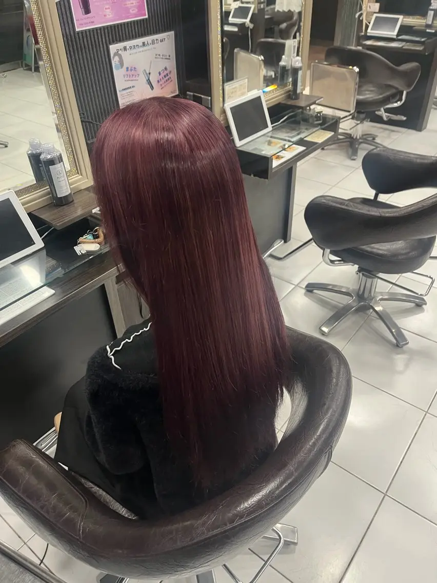 ロング レイヤーカット 艶髪🎀HINATAのヘアスタイル