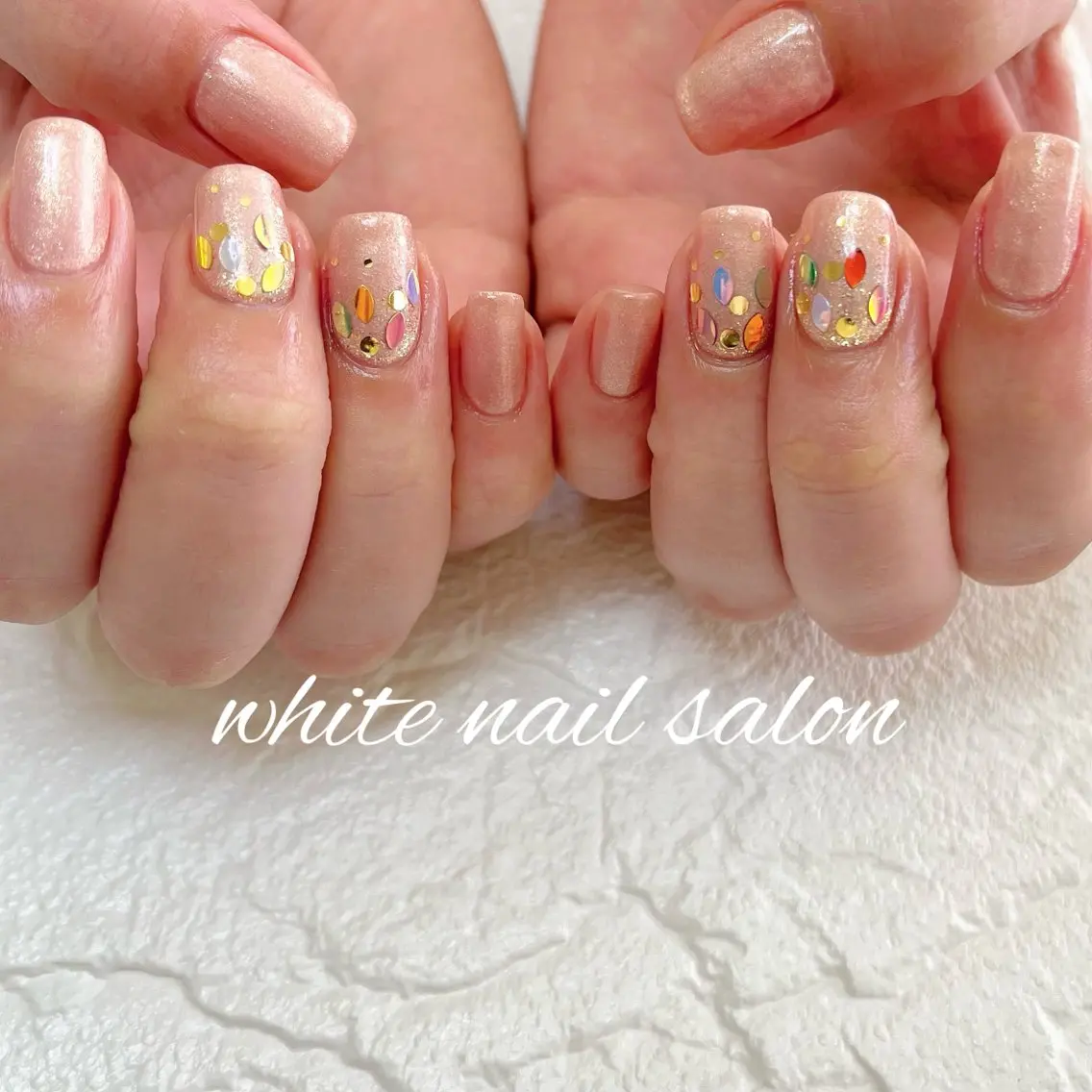 ネイル ハンドネイル white nail salonのネイルデザイン