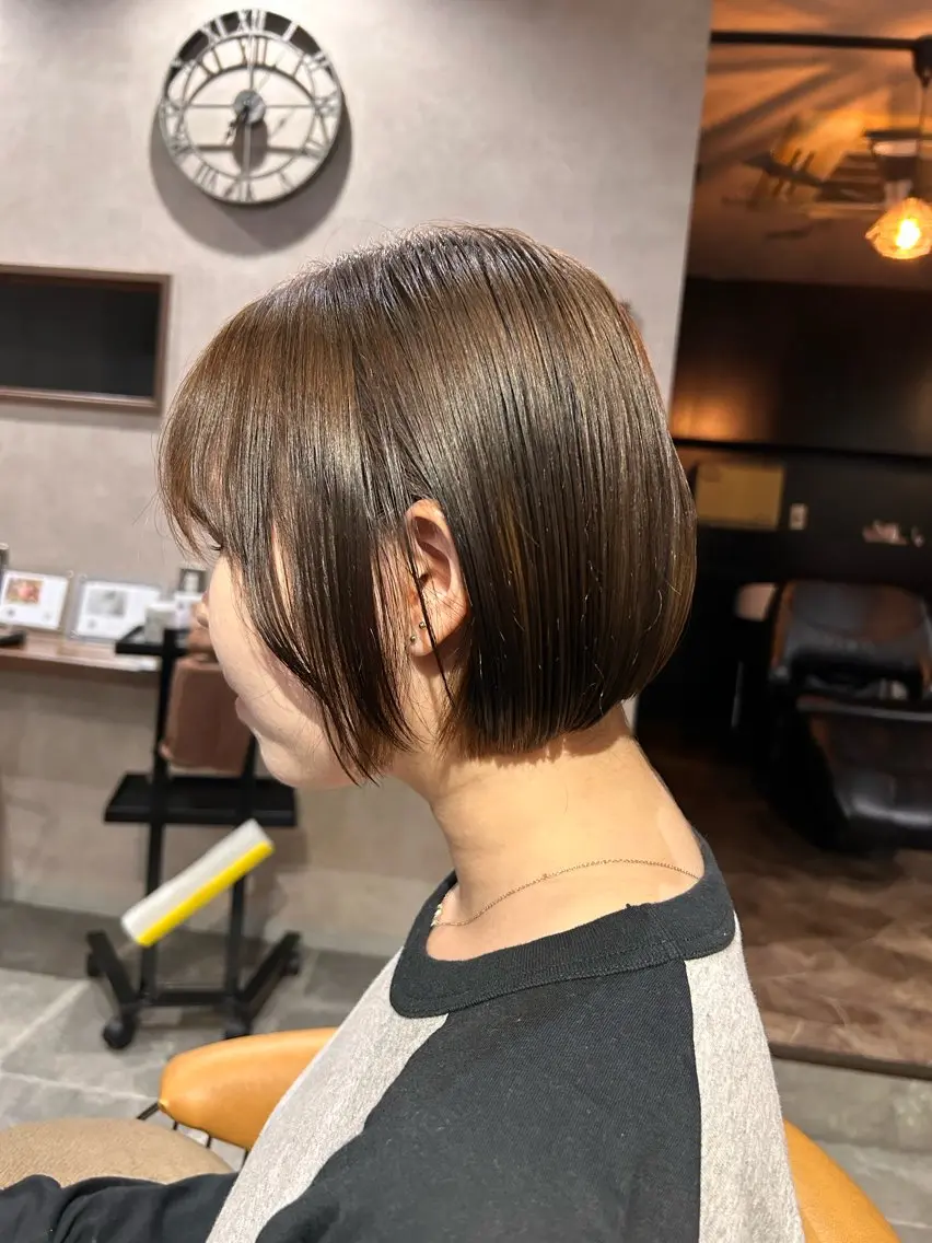 ミディアム enx天王町店 伊藤 愛央のヘアスタイル