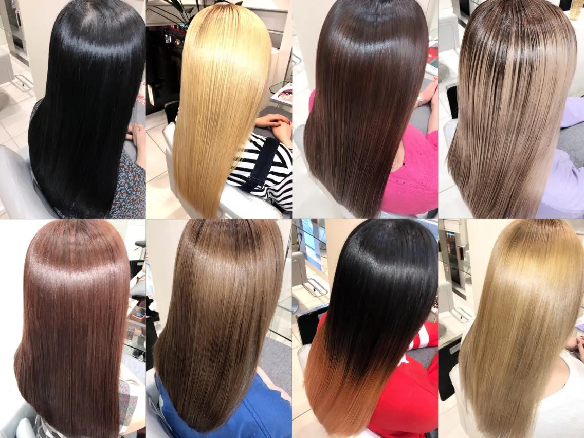 ブリーチ無しで透明感✨ カット+イルミナorアディクシーカラー+レイヤートリートメント✨の写真
