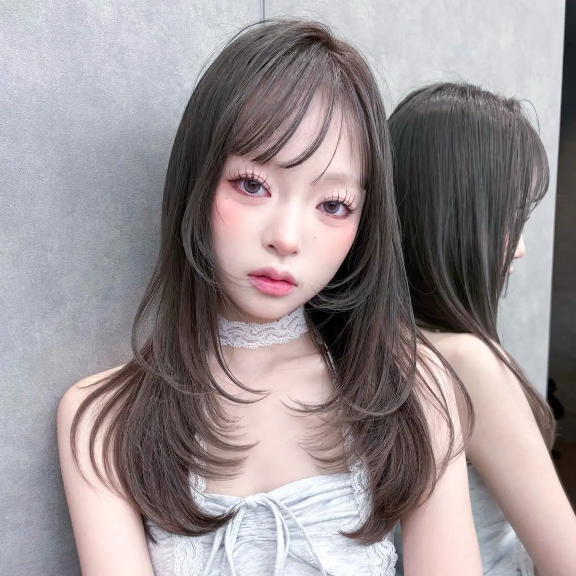 ✨️🎀贅沢コース🎀✨️似合わせレイヤーカット+50%ダメージOFF、N.カラー+3step超音波トリートメント✨️の写真