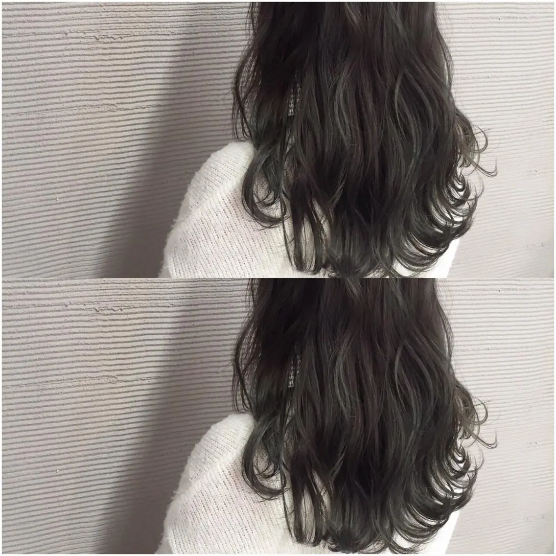 セミロング カラー ブルーカラー ブルージュ 透明感カラー circus by KENJE 町田店のヘアスタイル