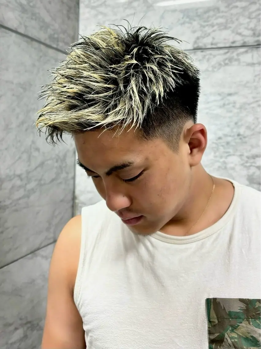 ✨破格✨【カット+メッシュカラー】💸1500円の写真