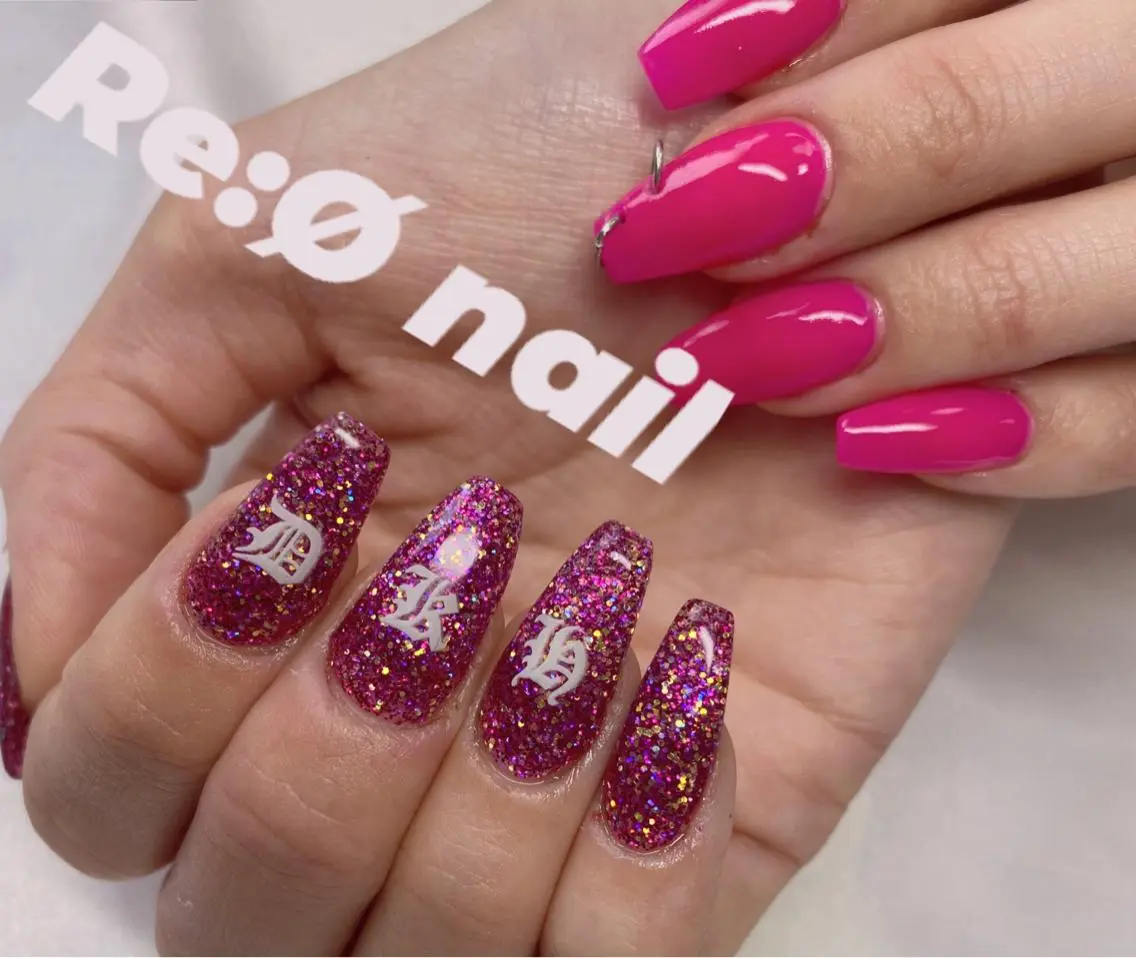 ネイル スカルプネイル ハンドネイル Re:Ø nail 🩵TSUJIのネイルデザイン