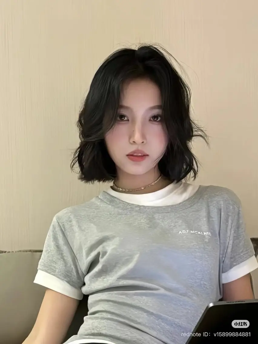 ミディアム パーマ ミディアムパーマ ボブ ボブパーマ RYOのヘアスタイル