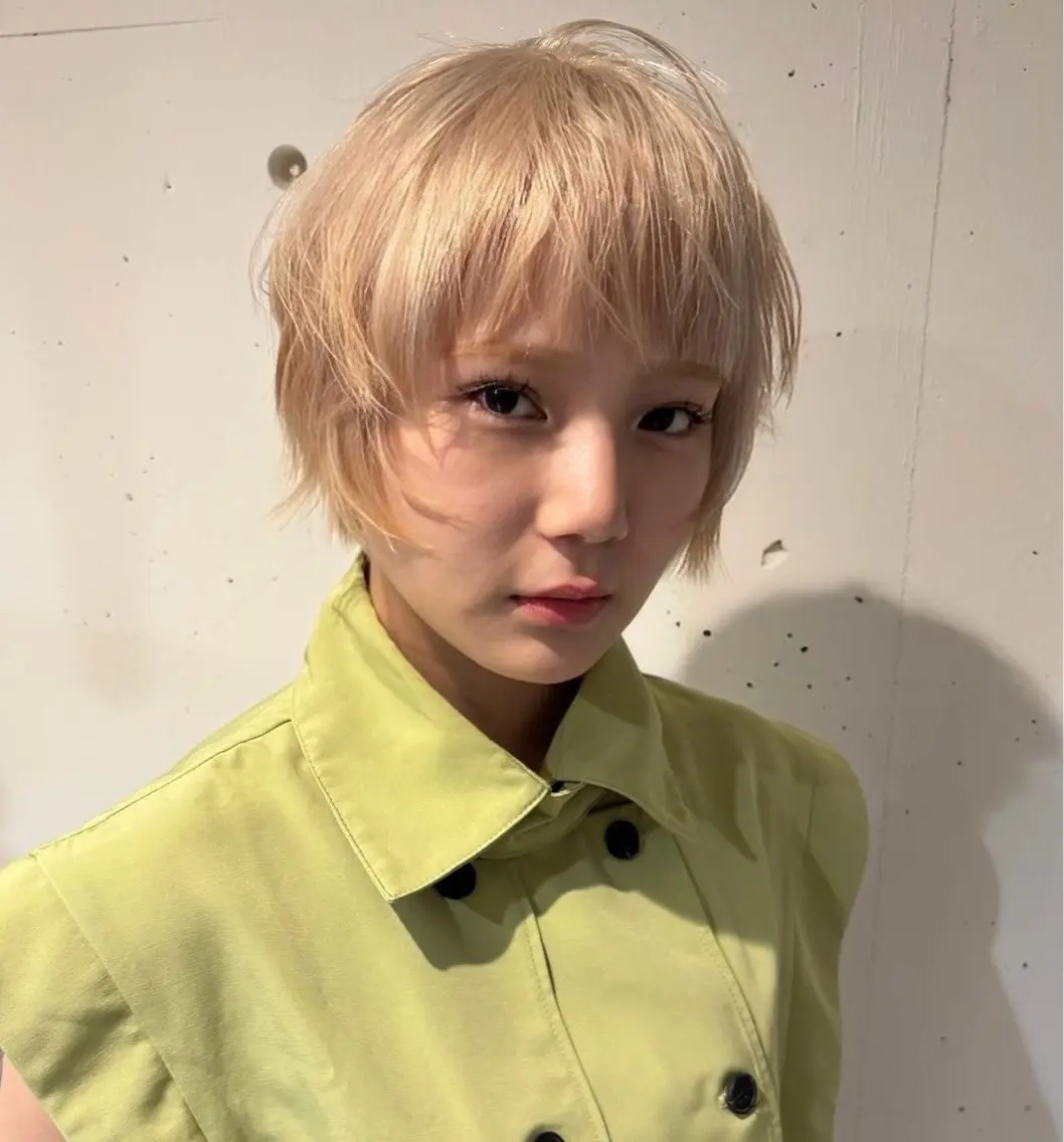 ショート ヘアカラー トリートメント Cocona 🦤 /ブリーチ/ショートのヘアスタイル
