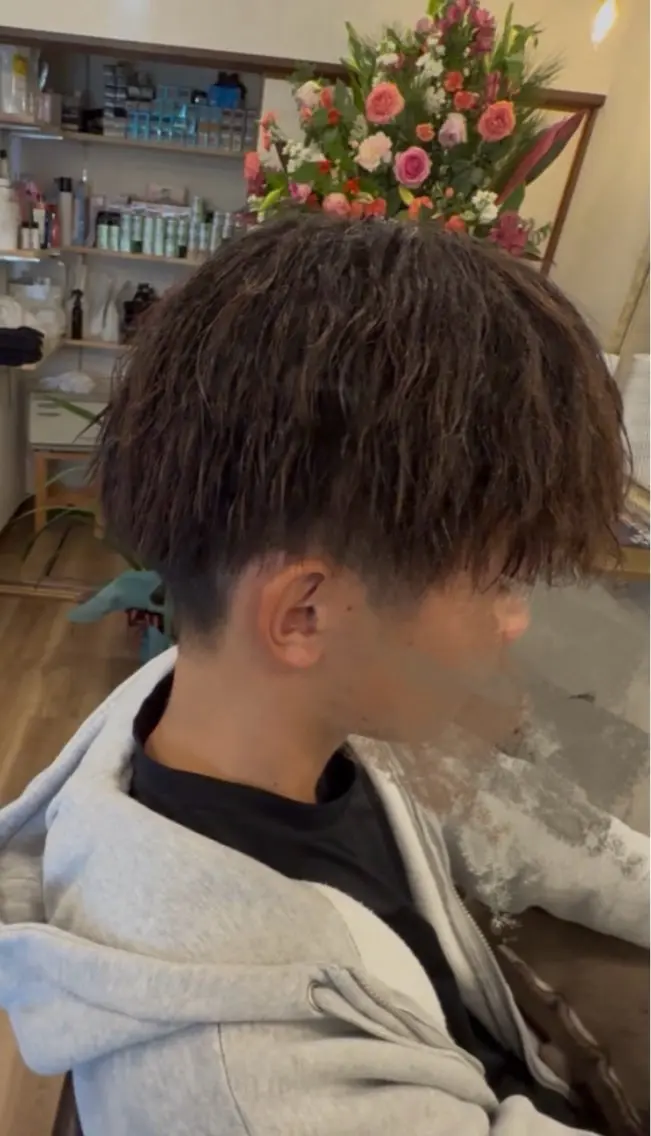 パーマ スパイラルパーマ カット パーマ トリートメント 森川 美保のヘアスタイル