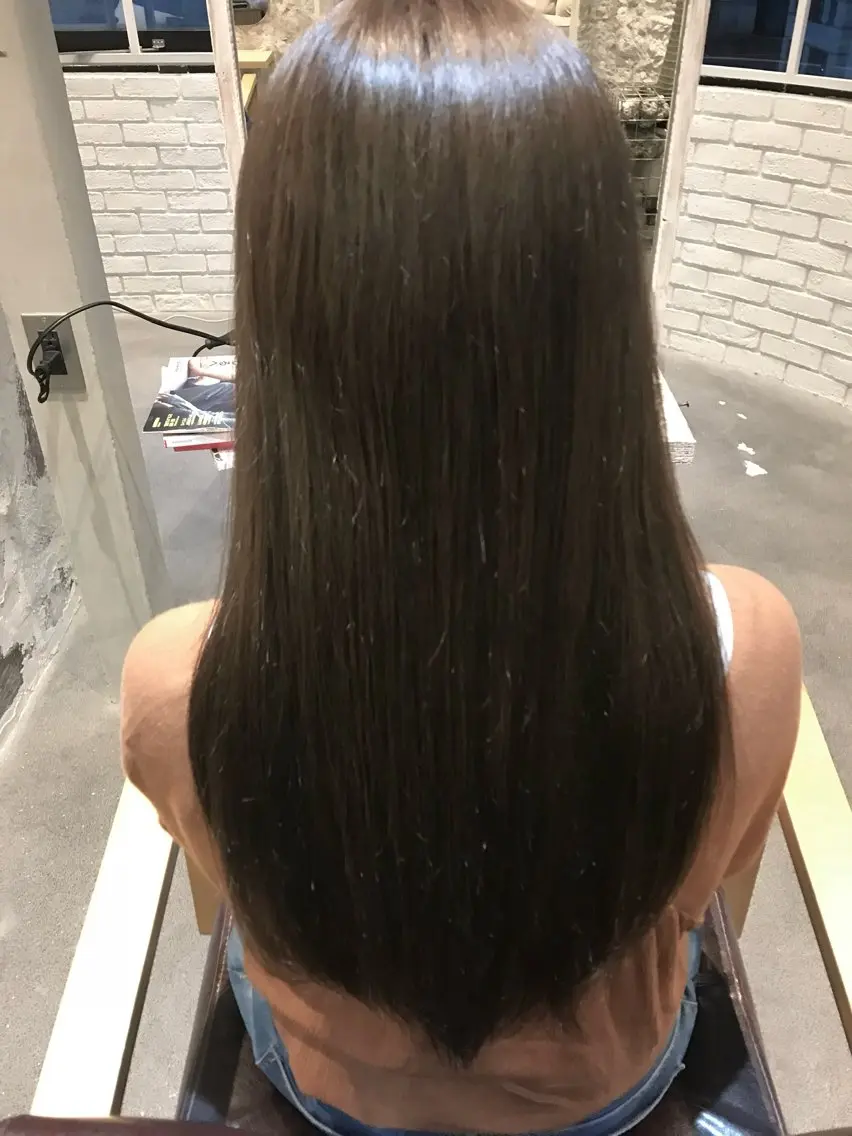ロング カラー 塚本 昂のヘアスタイル