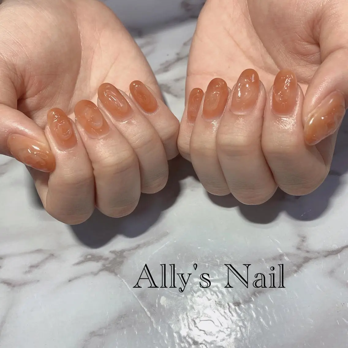 ネイル ニュアンスネイル ハンドネイル Ally's Nailのネイルデザイン