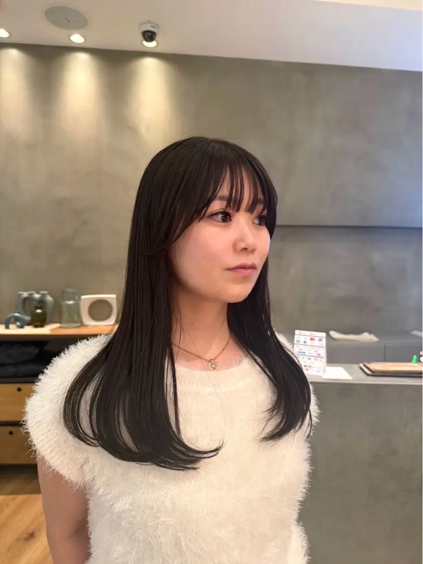 ロング ハイライト｜レイヤー ｜honokaのヘアスタイル