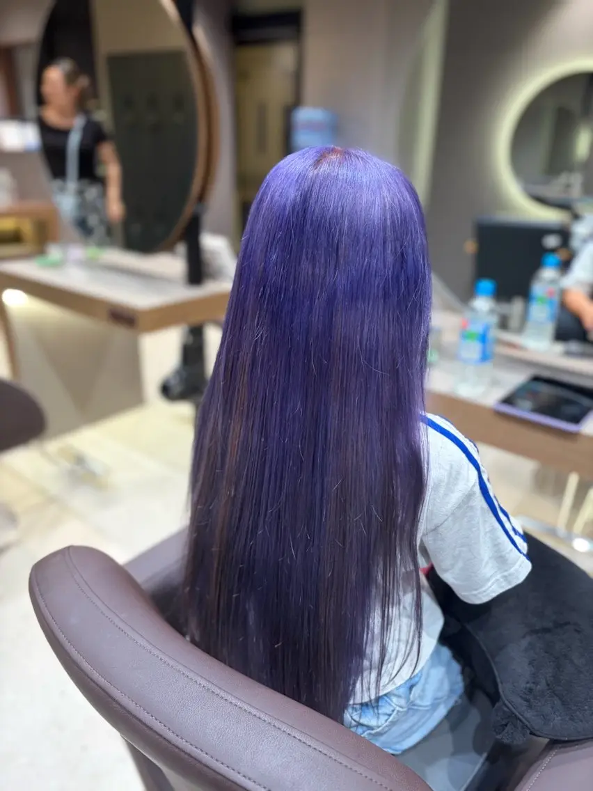 ロング カラー ヘアカラー 🖤ᩚ渡邉 あみか🖤ᩚのヘアスタイル